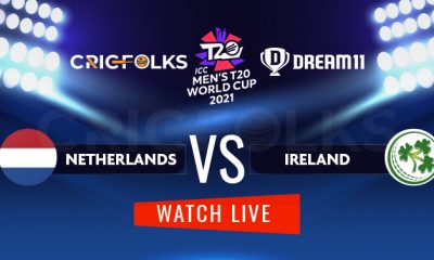 IRE vs NED Live Score, ICC T20 World Cup 2021 Live Score Updates, Here we are providing to our visitors IRE vs NED Live Scorecard Today Match in our official...