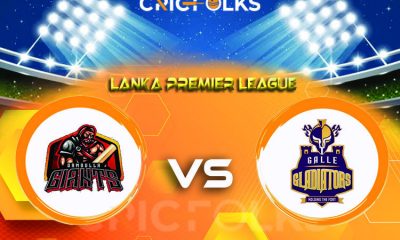 GG vs DG Live Score, Lanka Premier League 2021 Live Score Updates, Here we are providing to our visitors GG vs DG Live Scorecard Today Match in our official....
