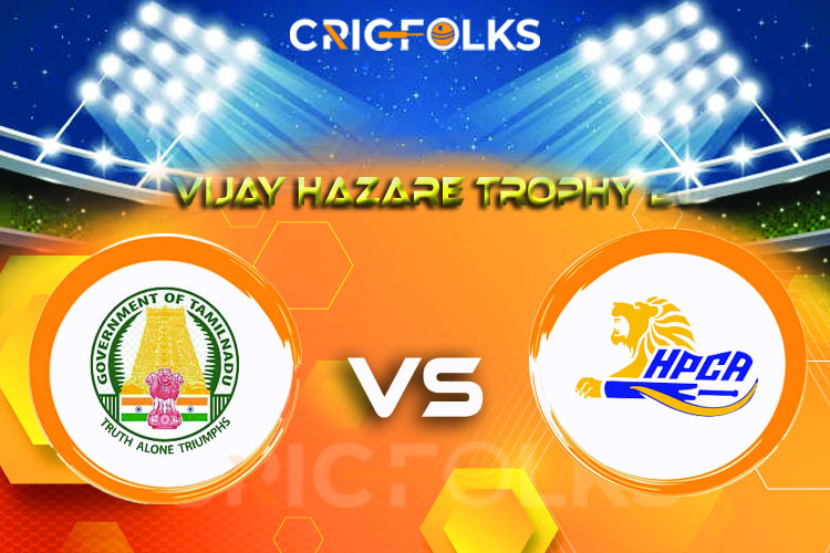 HIM vs TN Live Score, Vijay Hazare Trophy 2021 Live Score Updates, Here we are providing to our visitors HIM vs TN Live Scorecard Today Match in our official...