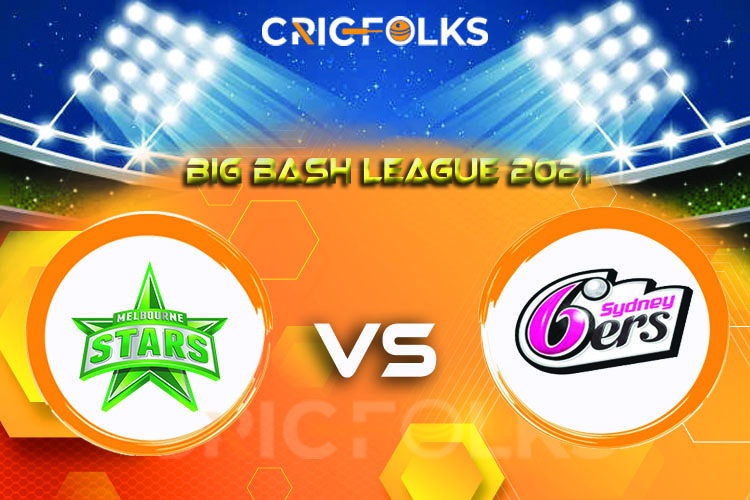 STA vs SIX Live Score, Big Bash League 2021 League 2021 Live Score Updates, Here we are providing to our visitors STA vs SIX Live Scorecard Today Match in our..