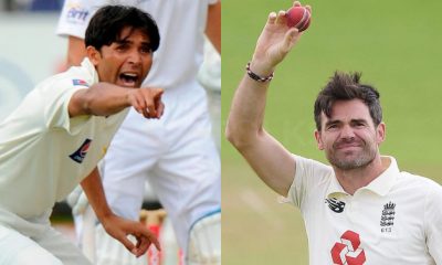 I learned wobble seam deliveries from Mohammad Asif - James Anderson