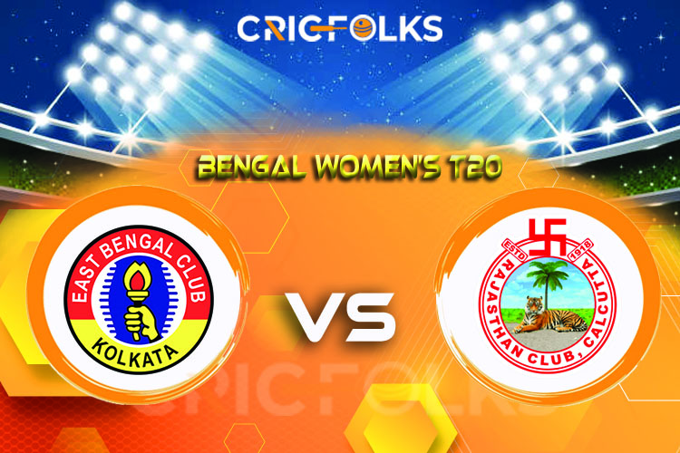 EBC-W vs RAC-W Live Score, Bengal Women’s T20 2022 League 2021 Live Score Updates, Here we are providing to our visitors EBC-W vs RAC-W Live Scorecard Today....