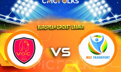 VOC VS MSF Live Score, European Cricket League 2022 Live Score Updates, Here we are providing to our visitors VOC VS MSF Live Scorecard Today Match in our offic
