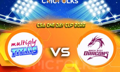 TIT vs NWD Live Score, CSA One Day Cup 2022 Live Score Updates, Here we are providing to our visitors TIT vs NWD Live Scorecard Today Match in our official site