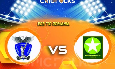 ACCB vs BAN Live Score, ECS T10 Romania 2022 Live Score Updates, Here we are providing to our visitors ACCB vs BAN Live Scorecard Today Match in our official...