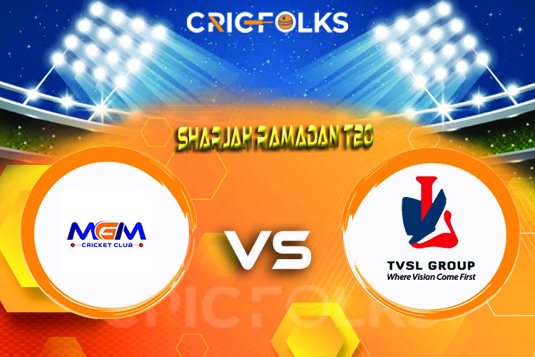 MGM vs TVS Live Score, Sharjah Ramadan T20 2022 League 2021 Live Score Updates, Here we are providing to our visitors MGM vs TVS Live Scorecard Today Match in o
