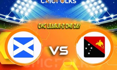 PNG vs SCO Live Score, CWC League-2 One Day 2022 Live Score Updates, Here we are providing to our visitors PNG vs SCO Live Scorecard Today Match in our official