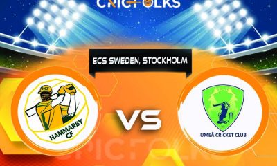 UME vs HAM Live Score, ECS Sweden, Stockholm, 2022 Live Score Updates, Here we are providing to our visitors UME vs HAM Live Scorecard Today Match in our offic.