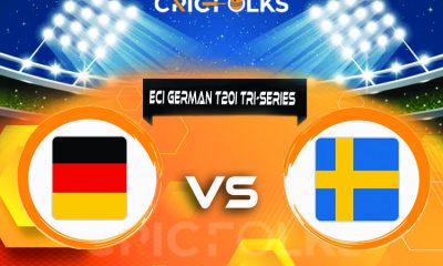 GER vs SWE Live Score, GER vs SWE ECI German T20I Tri-Series 2022 Live Score Updates, Here we are providing to our visitors GER vs SWE Live Scorecard Today Matc