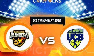UCB vs BUB Live Score, ECS T10 Hungary 2022 Live Score Updates, Here we are providing to our visitors UCB vs BUB Live Scorecard Today Match in our official sit.