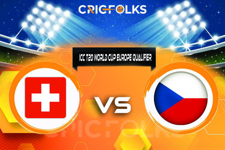 CZR vs SWI Live Score, ICC T20 World Cup Europe Qaualifier A 2022 Live Score Updates, Here we are providing to our visitors CZR vs SWI Live Scorecard Today Matc