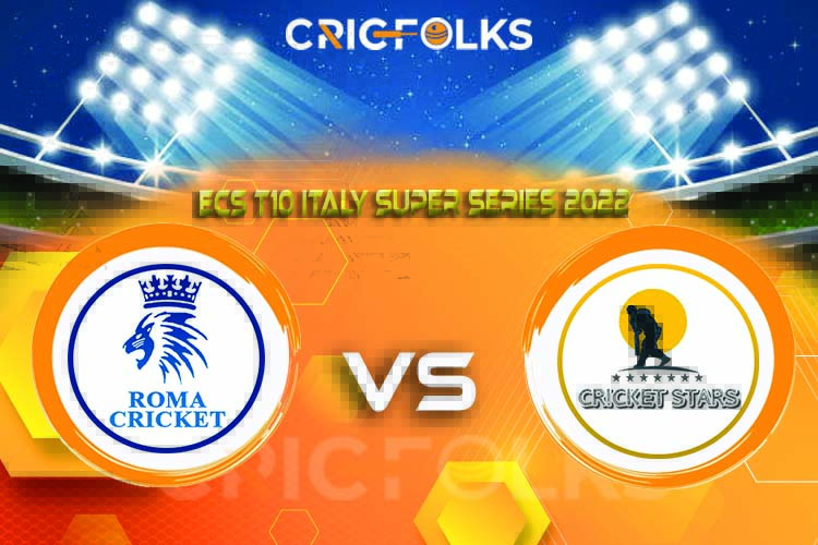 RCC vs CRS Live Score, ECS T10 Italy Super Series 2022 Live Score Updates, Here we are providing to our visitors RCC vs CRS Live Scorecard Today Match in our...