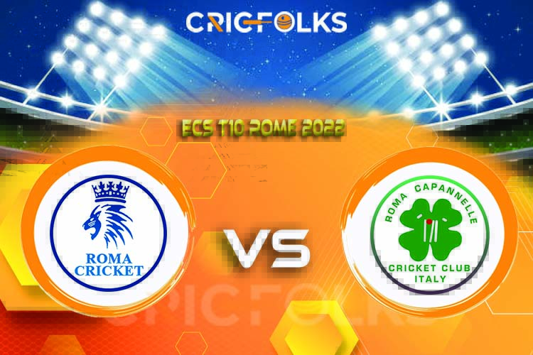 RCC vs RC Live Score, ECS T10 Rome 2022 Live Score Updates, Here we are providing to our visitors RCC vs RC Live Scorecard Today Match in our official site.....