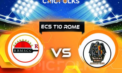 ROR vs RBMS Live Score, ECS T10 Rome 2022 Live Score Updates, Here we are providing to our visitors ROR vs RBMS Live Scorecard Today Match in our official site .