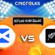 SCO vs NZ Live Score, Scotland vs New Zealand, 1st T20I Live Score Updates, Here we are providing to our visitors SCO vs NZ Live Scorecard Today Match in our o.