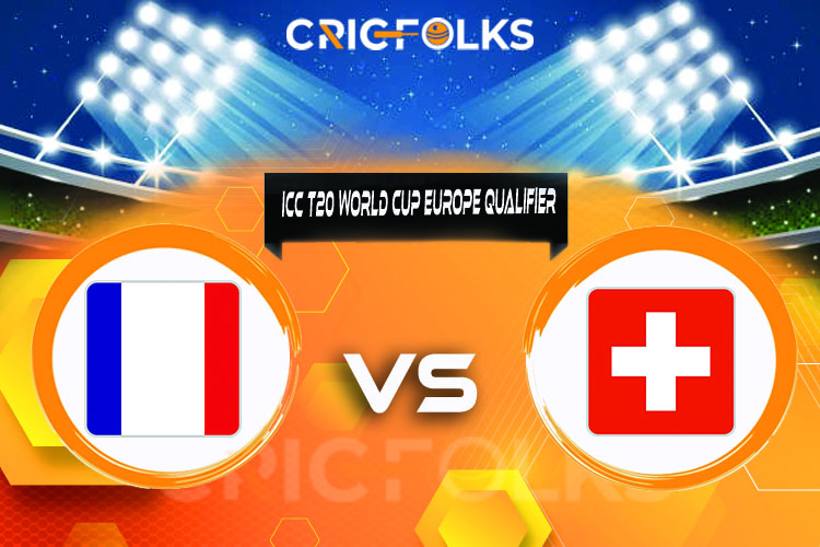 SWI vs FRA Live Score, ICC T20 World Cup Europe Qualifier A 2022 Live Score Updates, Here we are providing to our visitors SWI vs FRA Live Scorecard Today Match