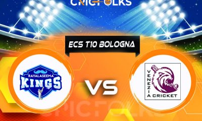 VEN vs CRS Live Score, ECS T10 Bologna 2022 Live Score Updates, Here we are providing to our visitors VEN vs CRS Live Scorecard Today Match in our official site