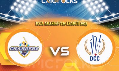 CHA vs DCS Live Score, ICCA Arabian T20 League 2023 Live Score Updates, Here we are providing to our visitors CHA vs DCS Live Scorecard Today Match in our offic