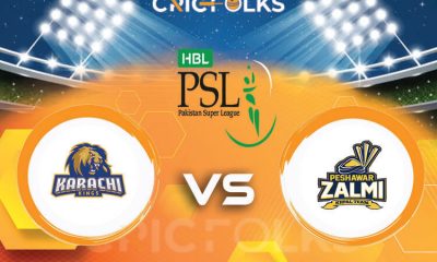 KAR vs PES Live Score, PSL 2023 Live Score Updates, Here we are providing to our visitors KAR vs PES Live Scorecard Today Match in our official site www.cricf..