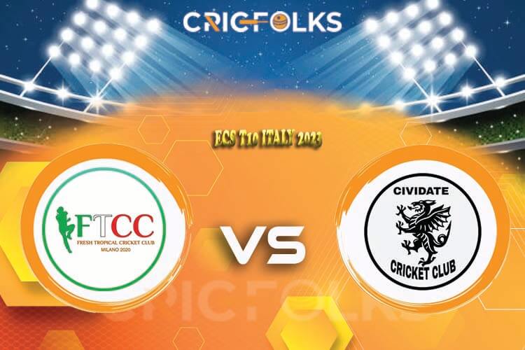 FT vs CIV Live Score,ECS T10 Italy 2023 Live Score Updates, Here we are providing to our visitors FT vs CIV Live Scorecard Today Match in our official site www.