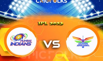 LSG vs MI Live Score, IPL 2023 Live Score Updates, Here we are providing to our visitors LSG vs MI Live Scorecard Today Match in our official site www.cricfol..