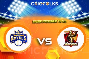 ROY vs WAR Live Score, Siechem Pondicherry T10 2023 Live Score Updates, Here we are providing to our visitors ROY vs WAR Live Scorecard Today Match in our offic