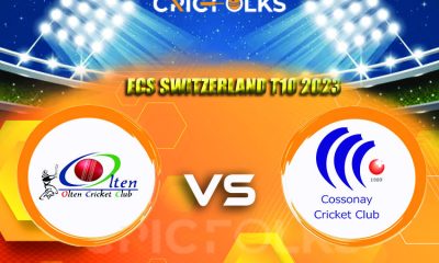 OLT vs COCC Live Score, ECS Switzerland T10 2023  Score Updates, Here we are providing to our visitors OLT vs COCC Live Scorecard Today Match in our official sit