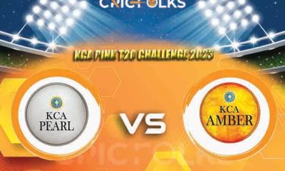 AMB vs PEA Live Score, KCA Pink T20 Challenge 2023 Live Score Updates, Here we are providing to our visitors AMB vs PEA Live Scorecard Today Match in our offici