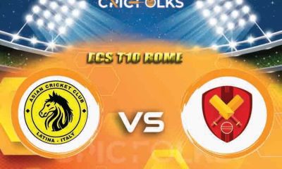 CAS vs ASL Live Score, ECS T10 Rome 2023 Live Score Updates, Here we are providing to our visitors CAS vs ASL Live Scorecard Today Match in our official site ww