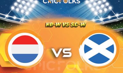 ND-W vs SC-W Live Score, ICC Women’s WT20 Europe Qualifier Div 1 2023 Here we are providing to our visitors ND-W vs SC-W Live Scorecard Today Match in our offic