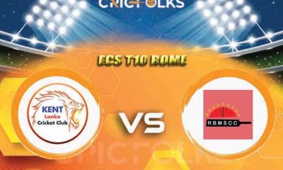 RBMS vs KEL Live Score, ECS T10 Rome 2023 Live Score Updates, Here we are providing to our visitors RBMS vs KEL Live Scorecard Today Match in our official ......