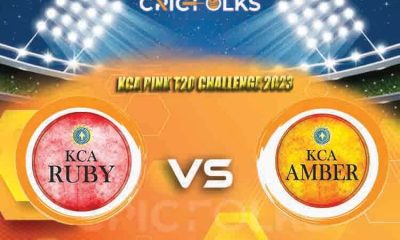 RUB vs AMB Live Score, KCA Pink T20 Challenge 2023 Live Score Updates, Here we are providing to our visitors RUB vs PEA Live Scorecard Today Match in our .......
