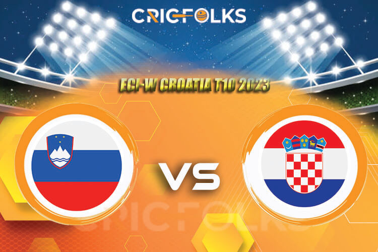 CRO vs SVN Live Score, ECI-W Croatia T10 2023 Live Score Updates, Here we are providing to our visitors CRO vs SVN Live Scorecard Today Match in our official si