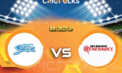 REN vs STR Live Score, BBL 2023-24 Live Score Updates, Here we are providing to our visitors REN vs STR Live Scorecard Today Match in our official site www.cric