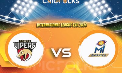EMI vs VIP Live Score, International League T20 2024 Live Score Updates, Here we are providing to our visitors EMI vs VIP Live Scorecard Today Match in our offi