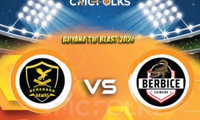 BRBC vs DEMH Live Score, Guyana T10 Blast 2024 Live Score Updates, Here we are providing to our visitors BRBC vs DEMH Live Scorecard Today Match in our official