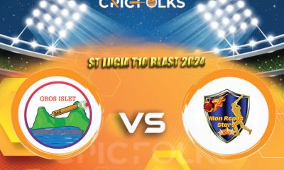 MRS vs GICB Live Score, St Lucia T10 Blast 2024 Live Score Updates, Here we are providing to our visitors MRS vs GICB Live Scorecard Today Match in our official